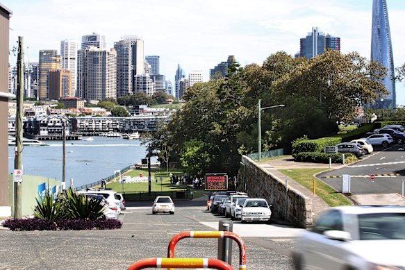 Blues Point Rd in McMahons Point is a hot spot for late-night hoon behaviour.