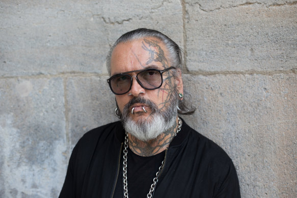 Berghain’s famous bouncer Sven Marquardt.