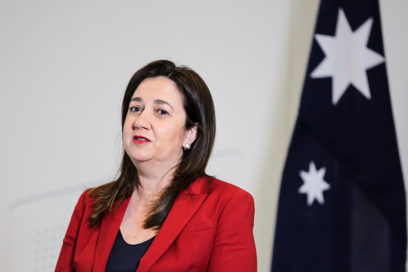 Queensland Premier Annastacia Palaszczuk.