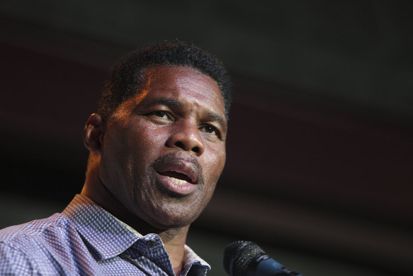 Herschel Walker has vehemently opposed abortion rights as the Republican nominee for US Senate in Georgia.