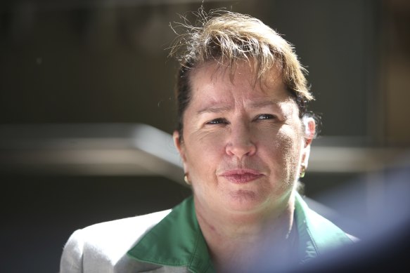 Detective Superintendent Jayne Doherty, commander of the sex crimes squad. 