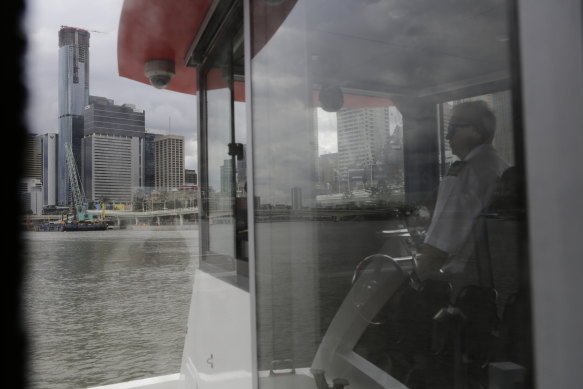 Ferry trips were their busiest ever on Saturday – up 47.8 per cent on pre-COVID levels.
