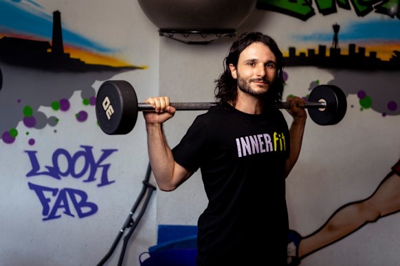 Alex Annetta works part-time as both a personal trainer and a musician. 