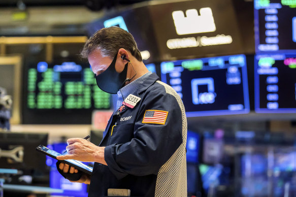 Wall Street has slipped further from the record highs it reached earlier in the week.