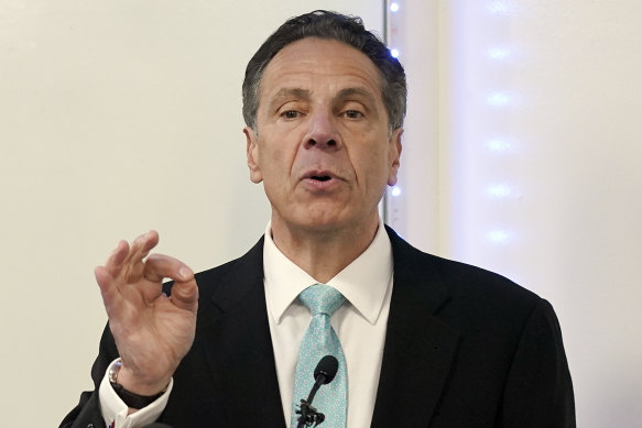 Former New York Governor Andrew Cuomo.