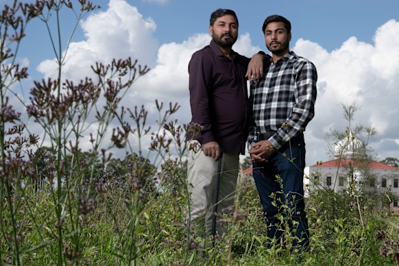 The brothers of heroic security guard Faraz Tahir, Sheraz and Muzafar, have since moved to Australia and watched the inquest on Wednesday.