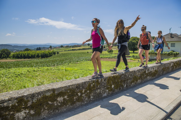 The Camino de Santiago trail promises beautiful countryside and charming villages.