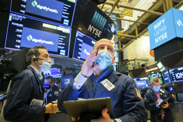 Stock markets are hovering at or around record highs. 