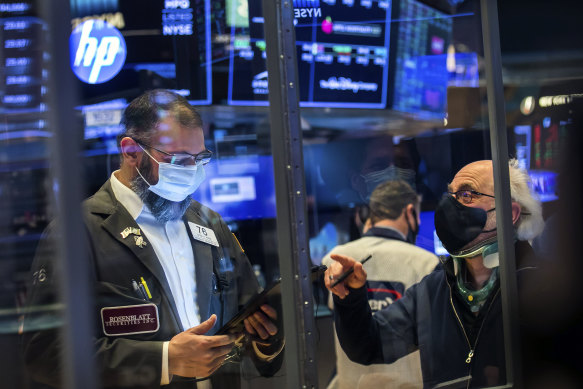 Wall Street is lower across the board on Wednesday.