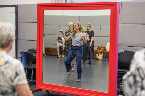 Victorian GP Fleur Dwyer (centre) who teamed up with a friend this year to start Miss Ginger’s Dance School.