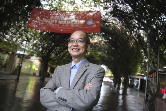 Eastwood Chinese Senior Citizens Club president Hugh Lee.