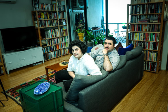 The couple said their unit has only just begun to feel like home. 