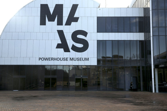Objects from the Powerhouse Museum are being relocated.