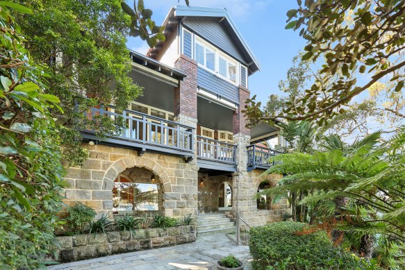 The Kurraba Point home of Rod and Merryn Pearse is listed for $25 million.
