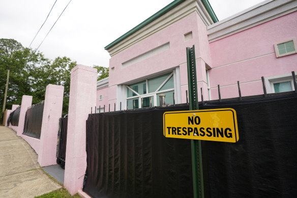 The Jackson abortion clinic at the heart of the latest Supreme Court case is known as ’the pink house”.