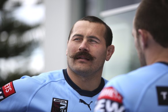 Reagan Campbell-Gillard has been in and out of the NSW side.