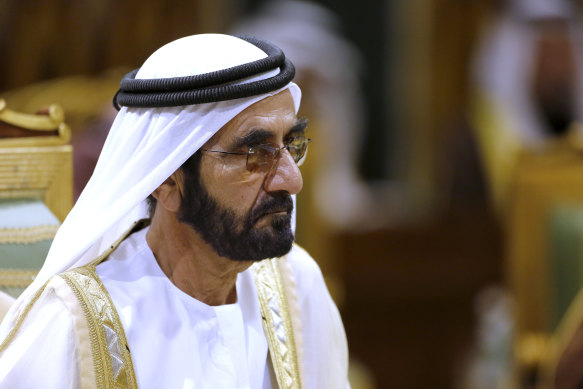 Prime Minister of the United Arab Emirates, Sheikh Mohammed bin Rashid Al Maktoum.