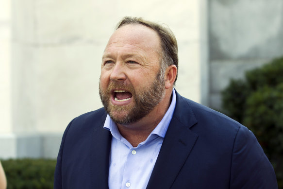 Infowars host and conspiracy theorist Alex Jones.