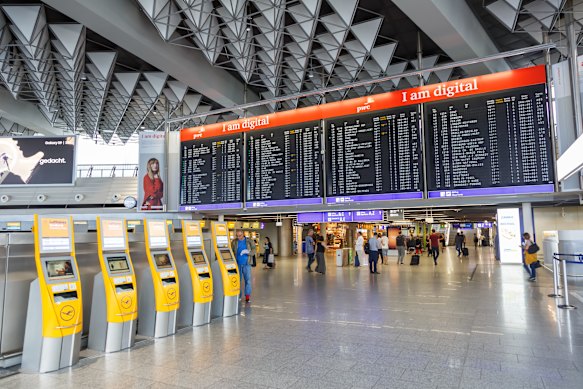 A good place to leave: Frankfurt Airport Terminal 1.