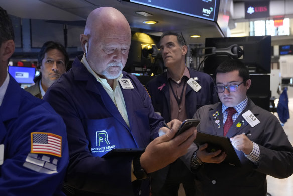 Wall Street set the tone for the trading day on the Australian sharemarket.