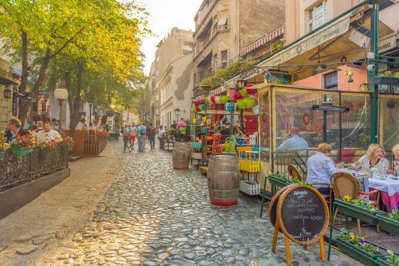 Belgrade’s bohemian quarter.