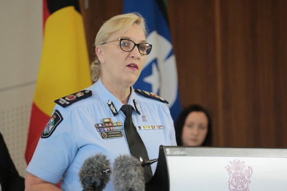 Commissioner Katarina Carroll’s vaccination directive for the police force will remain.