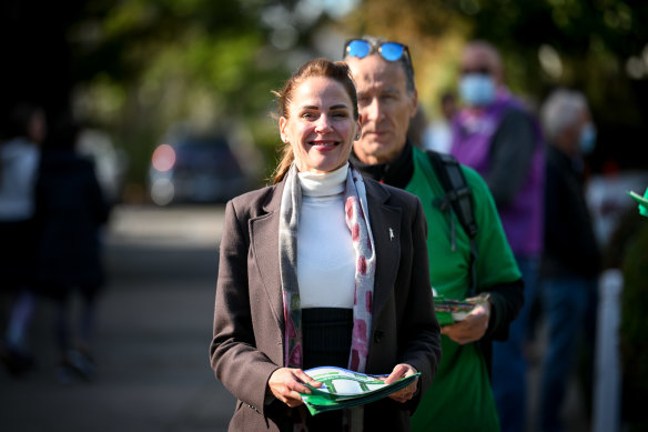 Greens candidate Sonya Semmens says she knows first-hand the struggles of renting in Melbourne.