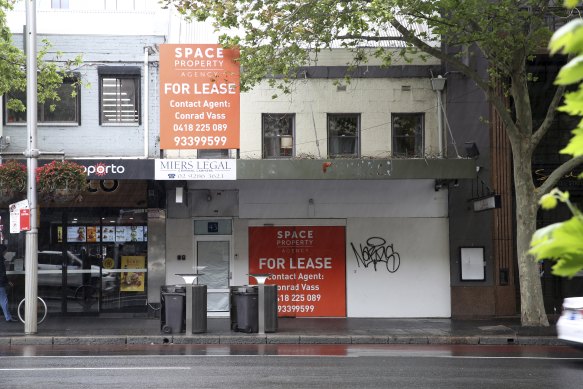 The grim state of Oxford Street, with many vacant shopfronts, was a major issue in the recent election campaign.