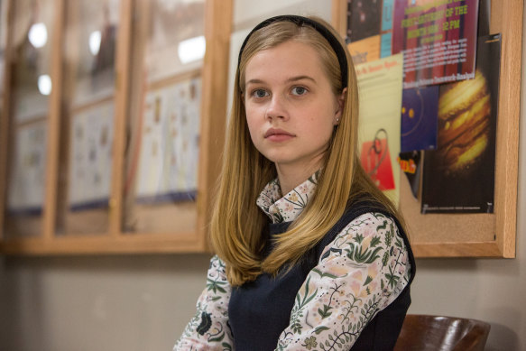 Angourie Rice as Betty in Spider-Man Homecoming.