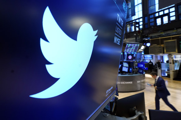 Shares of Twitter are down 23 per cent in the last month.