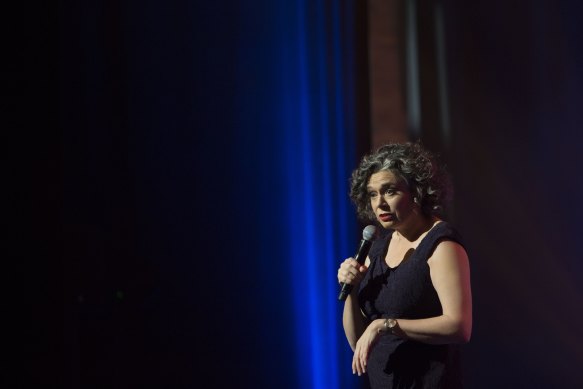 Even though she has quite stand-up, Judith Lucy says she “might Johnny Farnham it up and do the farewell tour”.