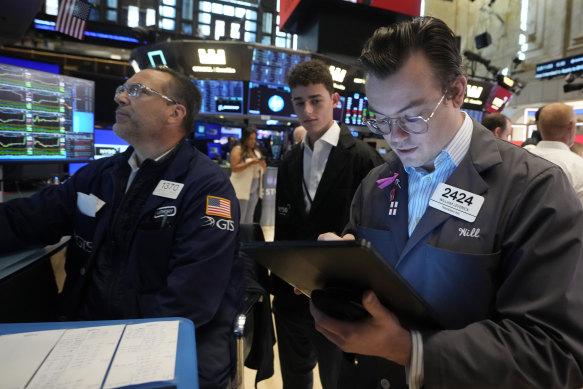 Wall Street rose again on Tuesday in New York. 