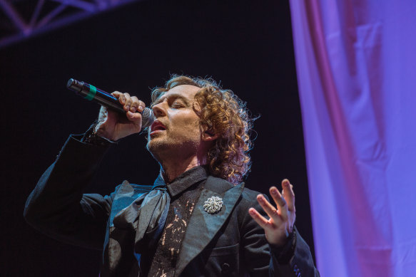 Darren Hayes performs in Melbourne for his Do You Remember? tour.