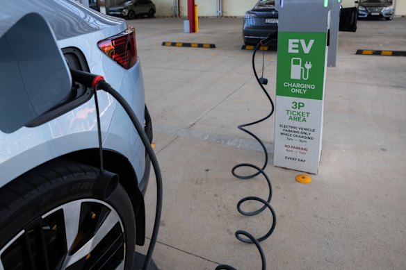 The federal and state treasurers have been working on a road user charge for electric vehicles. 