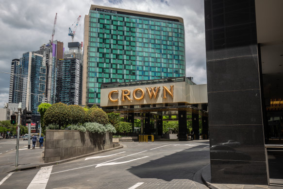 Melbourne’s Crown casino. 