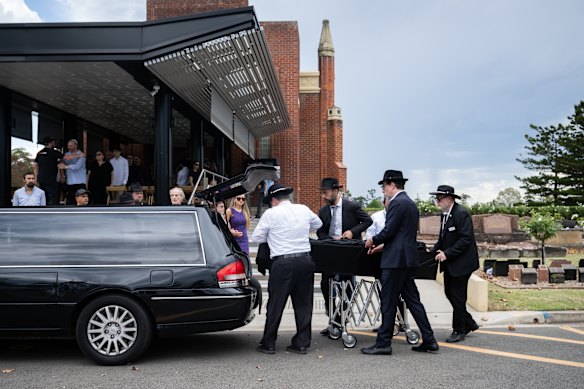 The funeral for Edith Brutman was held at Rookwood Cemetery.