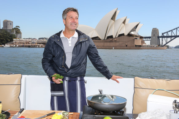 John Torode on a visit to Sydney.