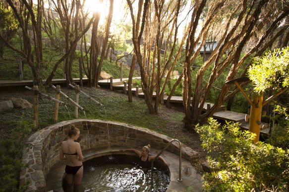 The Peninsula Hot Springs are reopening on Saturday.