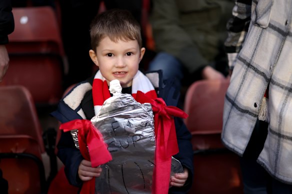 Young Wrexham fans dared to dream at the FA Cup match against Chelsea.