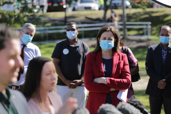 Queensland Premier Annastacia Palaszczuk has declined to elaborate on details of the secretive committee referral, on Thursday citing “matters” before the corruption watchdog.