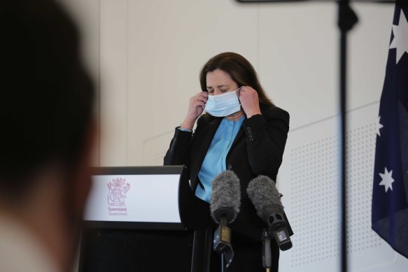 Queensland Premier Annastacia Palaszczuk has lauded the state’s contact tracers as heroes, but there are questions about whether they will cope with an influx of cases when the borders reopen.