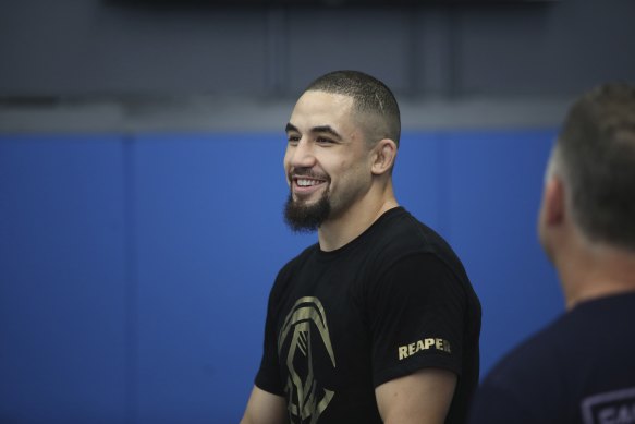 UFC pin-up Rob Whittaker