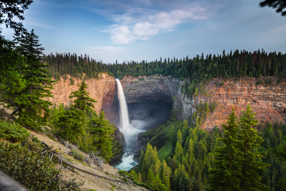 British Columbia’s interior is home to waterfalls, wine and wild salmon.