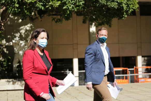 Annastacia Palaszczuk has announced the opening of a new mass vaccination hub in Brisbane.