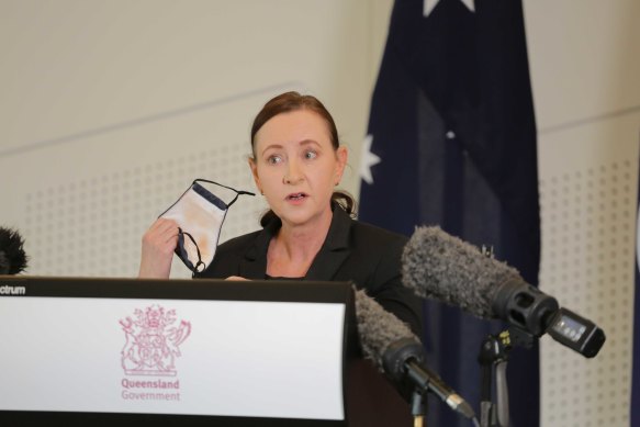 Queensland Health Minister Yvette D’Ath. 