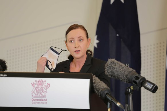 Queensland Health Minister Yvette D’Ath.