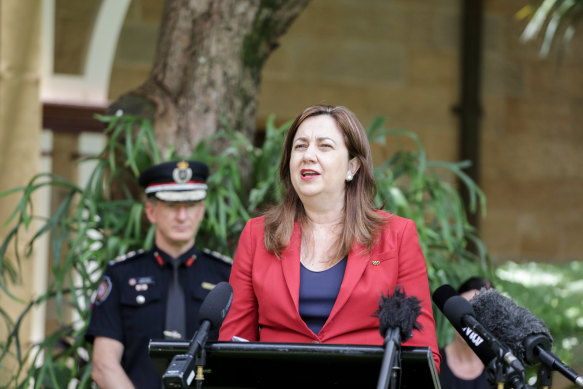 Queensland Premier Annastacia Palaszczuk.