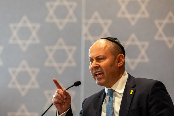 Former treasurer Josh Frydenberg. 