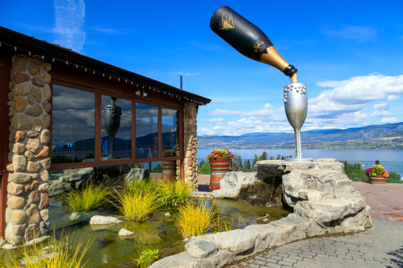 Summerhill Pyramid Winery, Okanagan Valley.