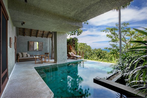 The garden pool suite at Kamalaya Koh Samui.